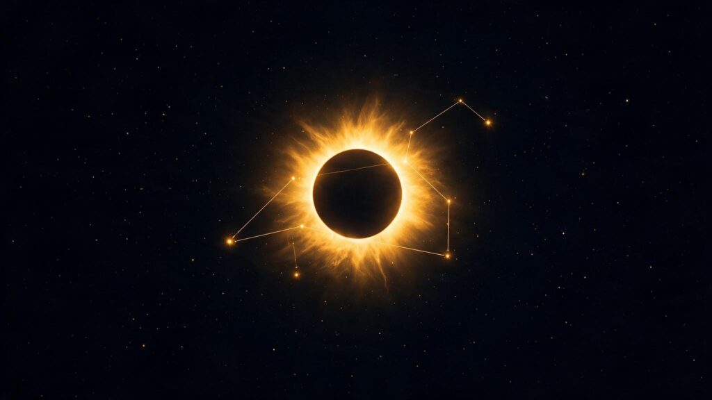 August 12 Solar Eclipse in Leo