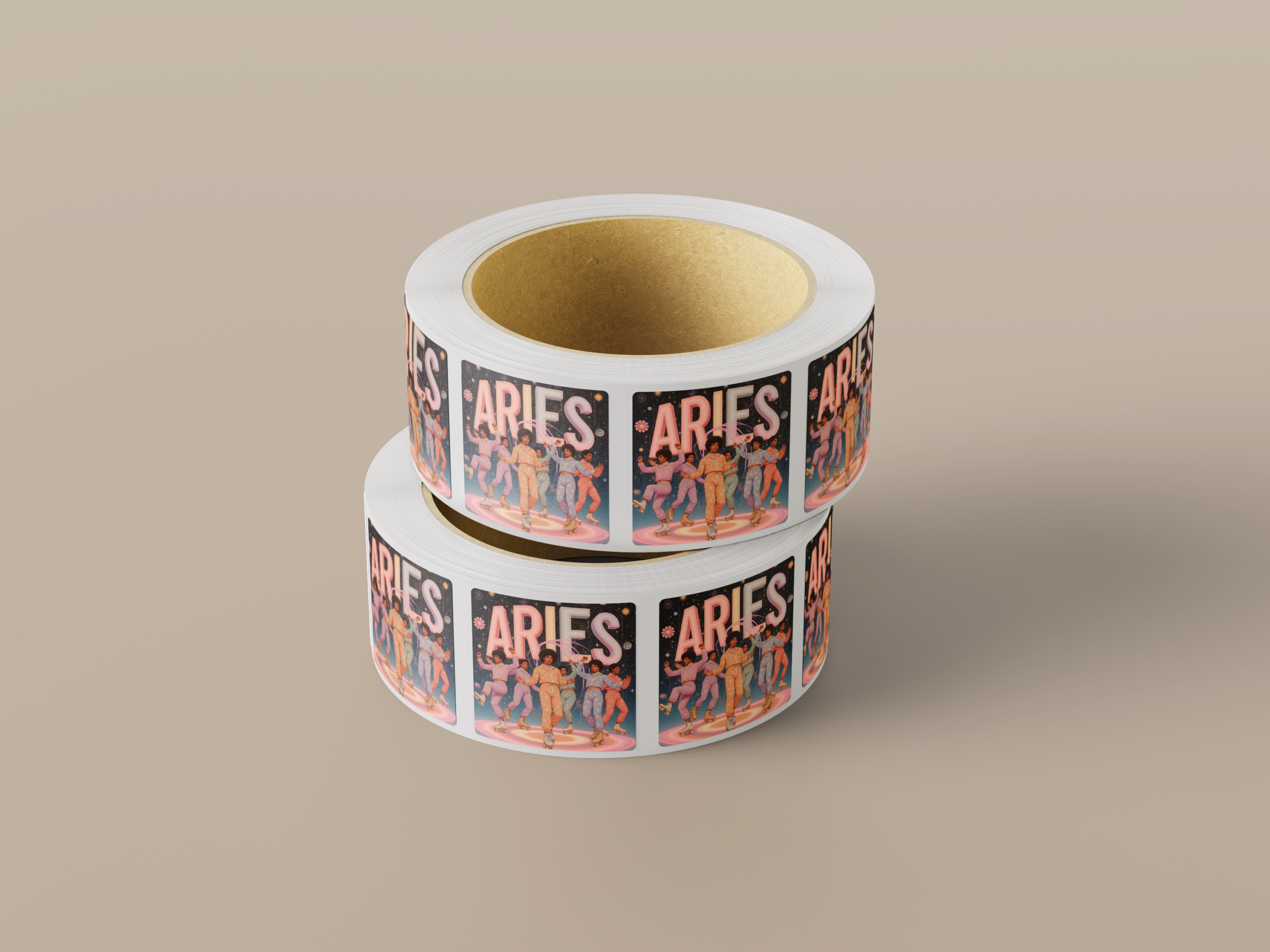 Bold Aries stickers